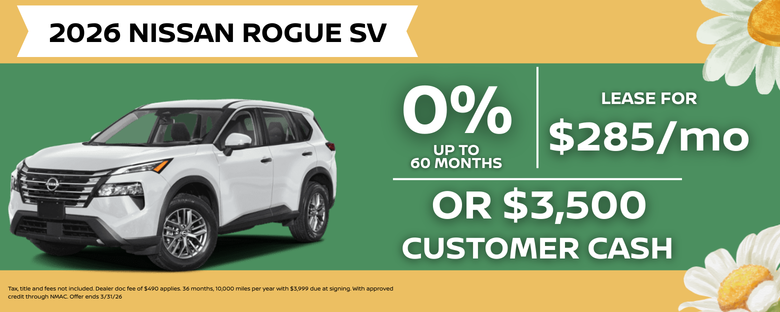 2026 NISSAN ROGUE S